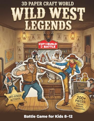 Wild West Legends: Cut, Build and Battle the Game (Full Color) (Epic Frontier) image 2