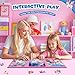 Magnetic Jigsaw Puzzles for Toddlers Kids 3-8 Girls,(3 36-Pieces) Travel Puzzles Toys for Kids Ages 4-6,Take-Along Car Airplane Road Trip Activities Game for 3 4 5 6 7 8 Year Old Birthday Gift