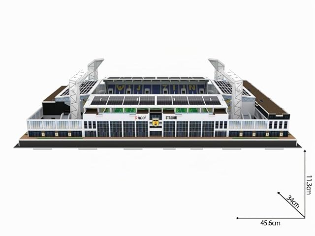 Foto 4 de 6 de Pro-Lion 3D Jigsaw Puzzle of Kooi Stadium - 87 Pieces