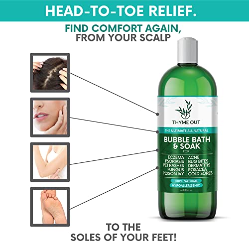 Thyme Out BBTO All Natural, Organic Plant Based Bubble Bath thumb #7