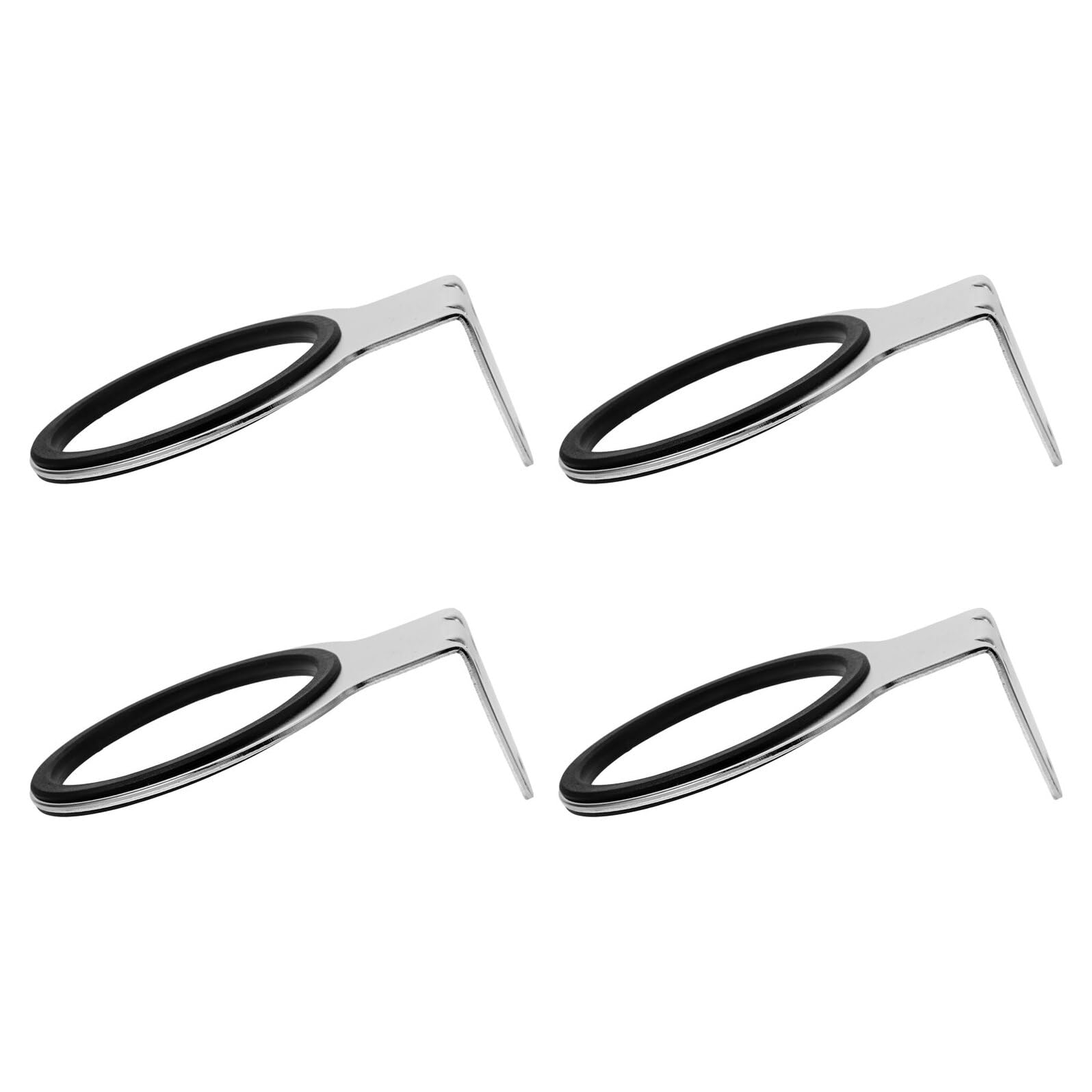 Soporte para Secador de Pelo de Acero Inoxidable 4 Unidades Organizador Montado en Pared para Salón y Baño Estante para Peinar el Cabello Ranuras Múltiples Compatible con