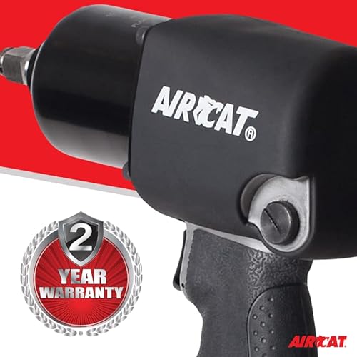Aircat Pneumatic Tools 1460-Xl: 1/2-Inch High Air Pressure Impact Wrench 900 Ft-Lbs - Standard Anvil #TOP5