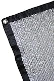 JEXUSUY 70% 6.5 ft x 10 ft Aluminum Shade Cloth Panels with Grommets