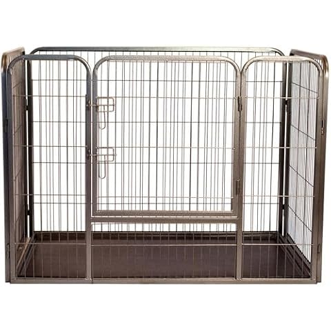 Iconic Pet Heavy Duty Rectangle Tube Pet Training Kennel Crate, 36" Height Cover