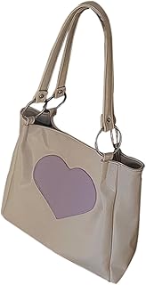 Bolsa De Ombro Amor Bolsas De Viagem Bolsas De Ombro Femininas Sacola De Compras Bolsas De Um Ombro Bolsa Estética Bolsas Grandes Para Mulheres Bolsa De Ombro Estudante Bolsa