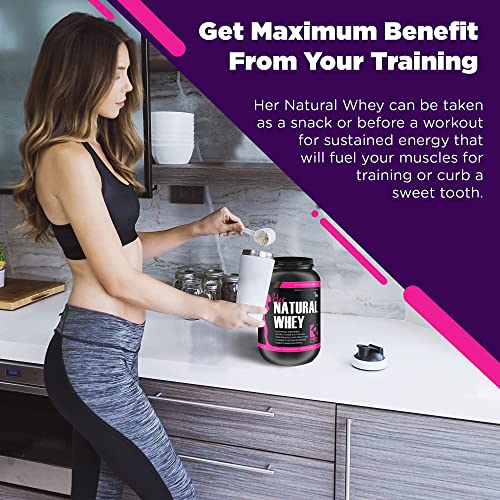 Whey Protein Powder for Women - Supports Weight Loss & Lean Muscle Mass - Low Carb - Gluten Free - Grass Fed & rBGH Hormone Free (Chocolate Delight, 2 lb) - Image 7