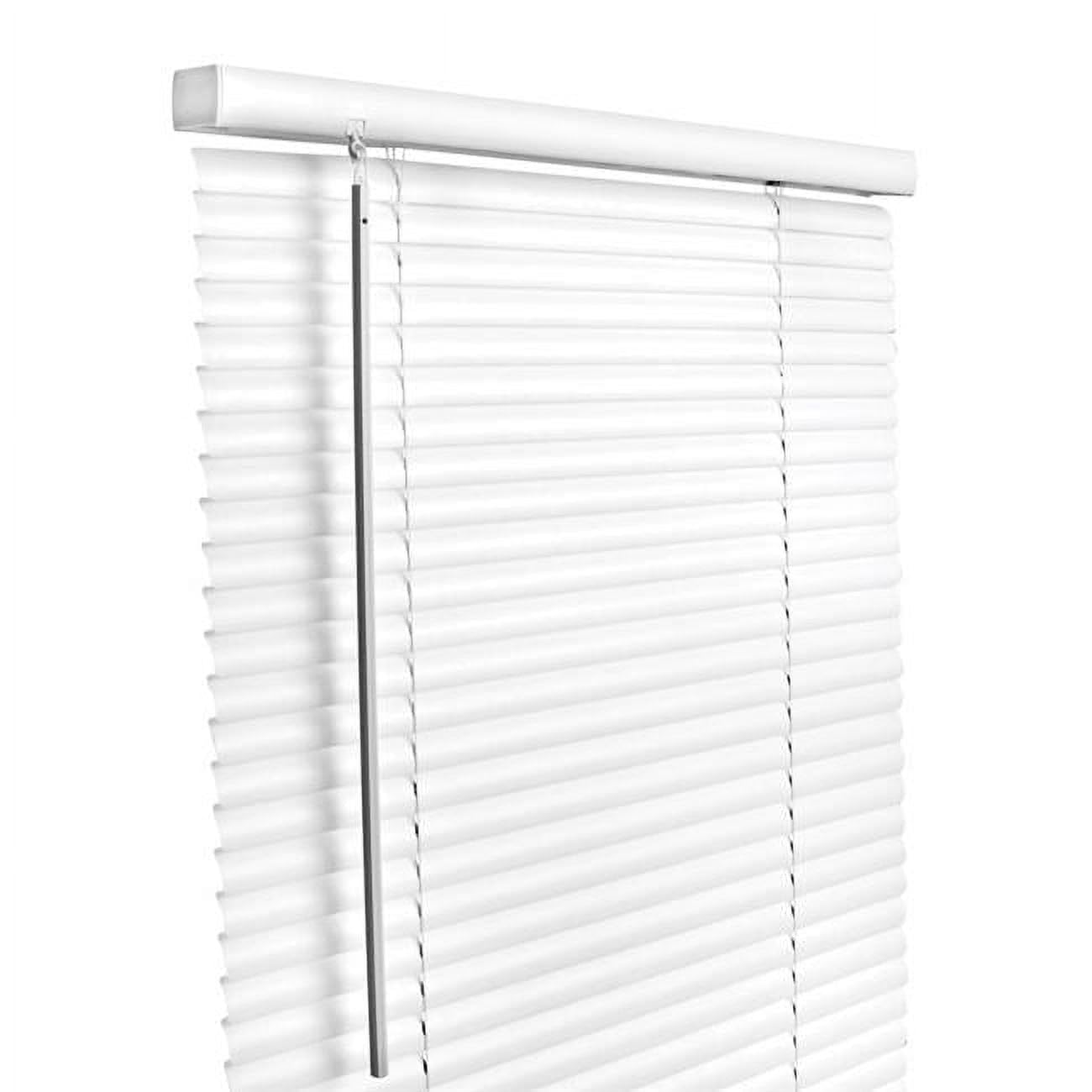 living accents vnyl 1" wht blnd 24x64
