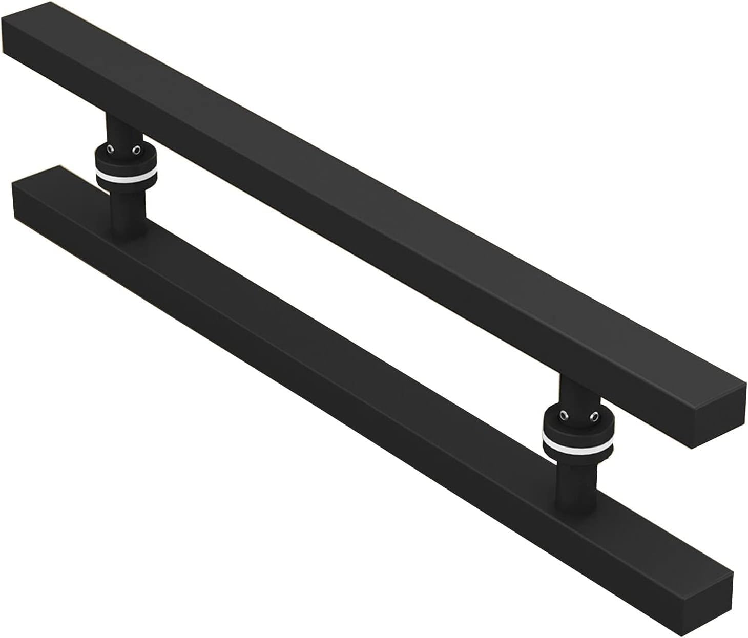 Poignée de porte coulissante double face en acier inoxydable robuste