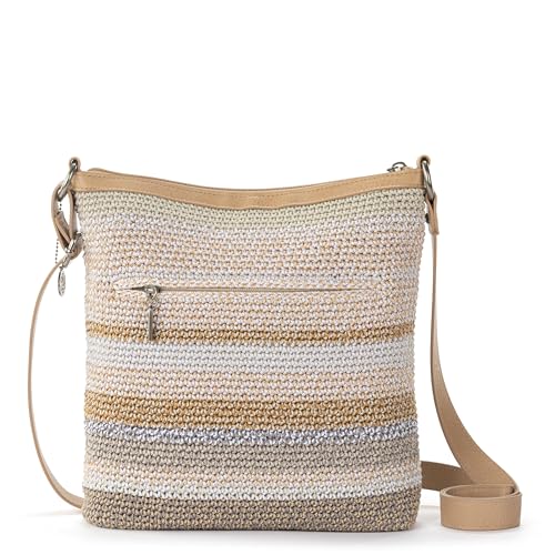 Image of The Sak Lucia Crossbody Bag in Crochet, Convertible Purse with Adjustable Shoulder Strap
