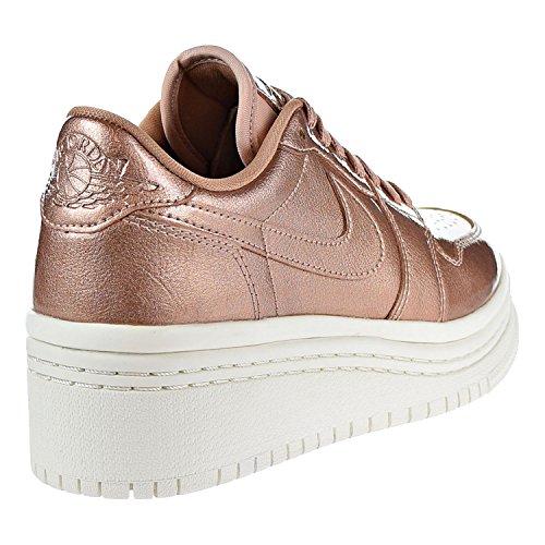 Nike Nike Air Jordan 1 Low Lifted Women's Shoes Metallic Red Bronze/Sail ao1334-901 (12 B(M) US)