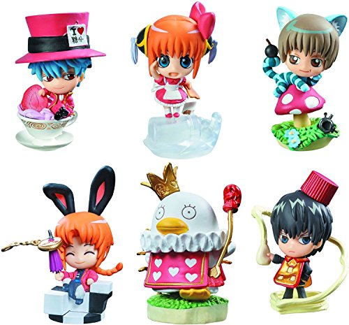Gintama - Set de 6 Mini Figuras, 6 cm (Megahouse MGHGI818486)