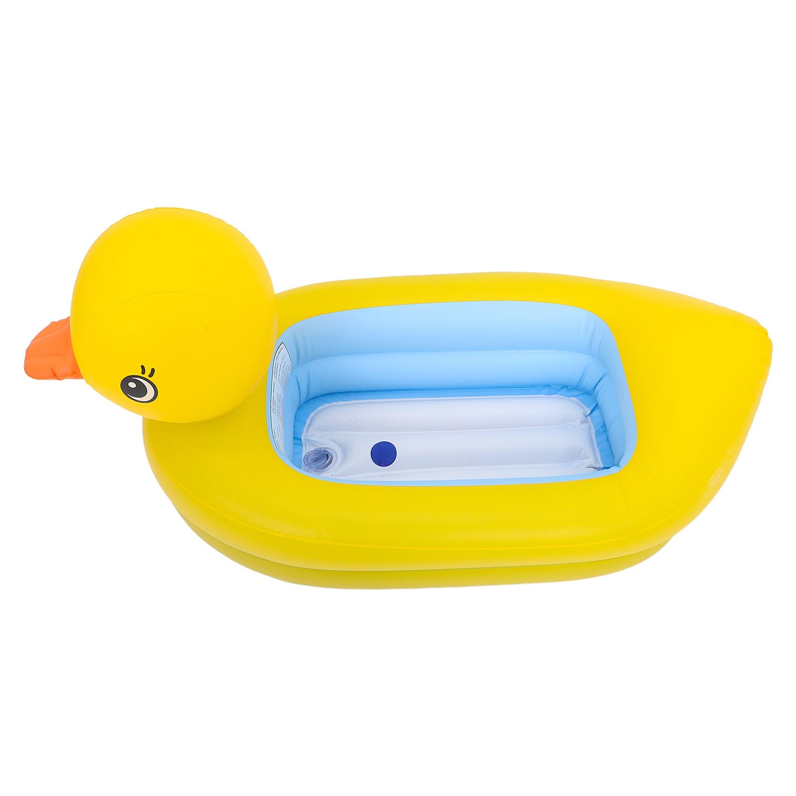 GLEAVI Bañera Inflable Portátil para Bebés Forma de Pato de Pvc, Fácil de Limpiar y Diseño Ergonómico, Adecuado para Recién Nacidos en Uso Doméstico y Viajes