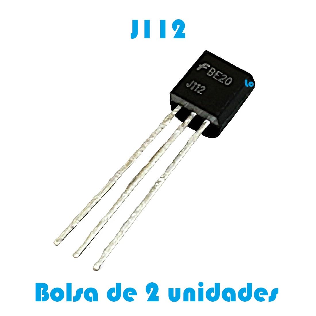 Transistor J112 - Tipo JFET - Incapsulato TO-92 - Borsa da 2 pezzi