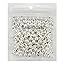 Silver 200 Pcs 8mm
