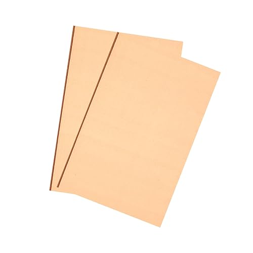 PATIKIL Placa PCB de cobre, 2 unids 7.9x11.8 in de doble cara de cobre revestido de placa de circuito laminado en blanco PCB almohadillas de cobre