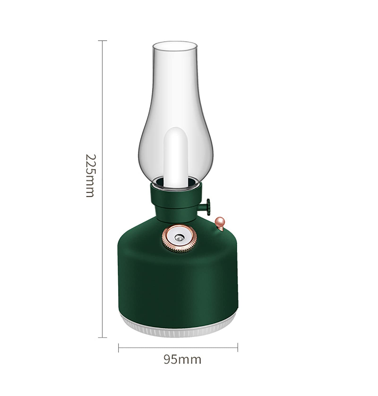 جهاز زيادة الرطوبة على سطح المكتب بخاصية إطلاق الروائح العلاجية USB لاسلكي مرطب صغير جديد (أبيض) صورة المنتج 2