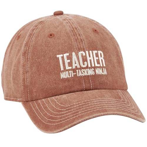 Casquette Teacher Ninja orange, l'idée cadeau drôle pour les professeurs de fin d'année