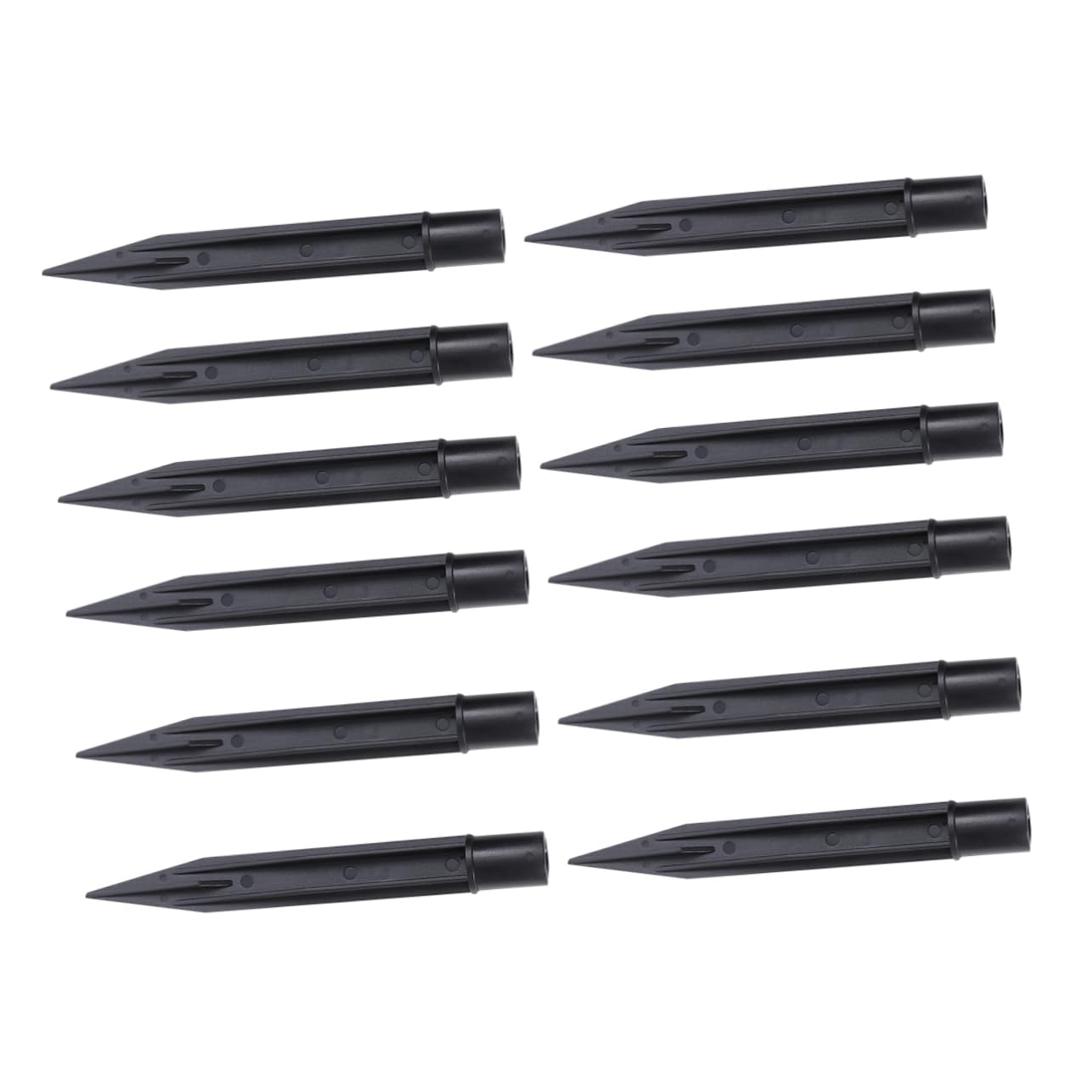 Artibetter 12pcs Solar Ground Spike Landscape Lighting Lawn Lamp Ground Plug Outdoor Path Lights for Garden and Yard