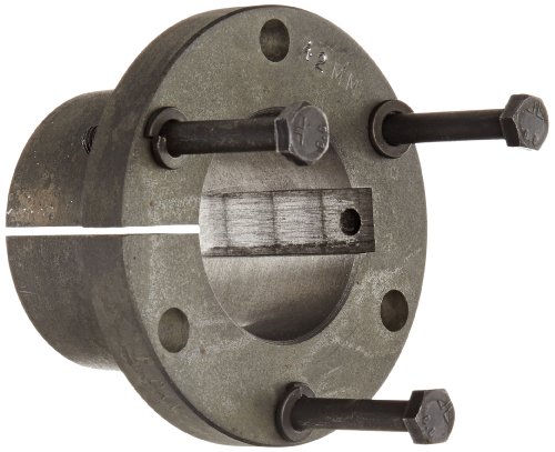 TB Woods Type SD SDM42MM Sure-Grip Bushing, Metric, 42 mm Bore, 55.6 mm OD, 46 mm Length, 565 lbs/in Torque, Standard Design, Standard Keyway