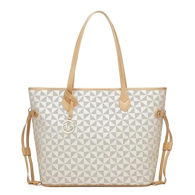 Image of Women's Handbag Tote Bag Premium PU Leather Shoulder Bag with Top Handle & Detachable Strap - Stylish Large Capacity Purse for Office, Casual & Party Use