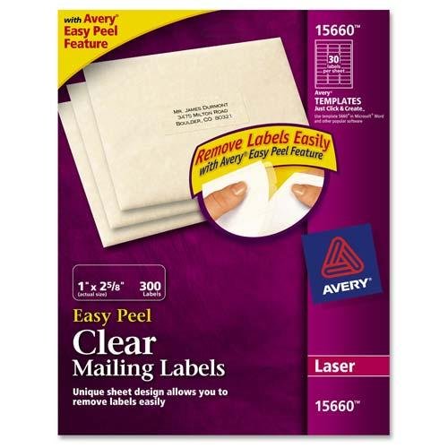Avery Easy Peel Mailing Label (15660) Amazon.in Office Products