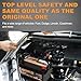 Autocessking Group Size 65 Start and Stop AGM Automotive Battery, 12V 70Ah, 750 CCA, 120 RC Rechargeable Car Battery
