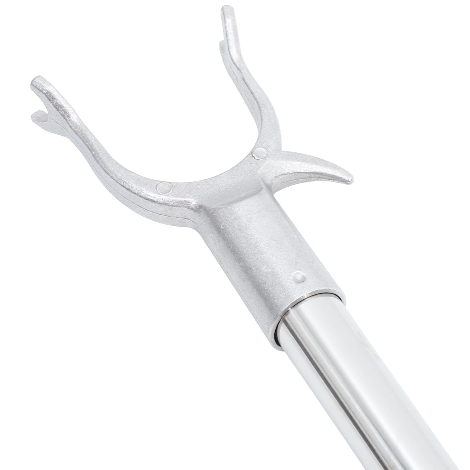 Asta Appendiabiti in Acciaio Inox 166 Cm, Palo per Abiti Lunghi Ganci, Bastone Porta Abiti Pratico per Uso Domestico e Spazi Ristretti
