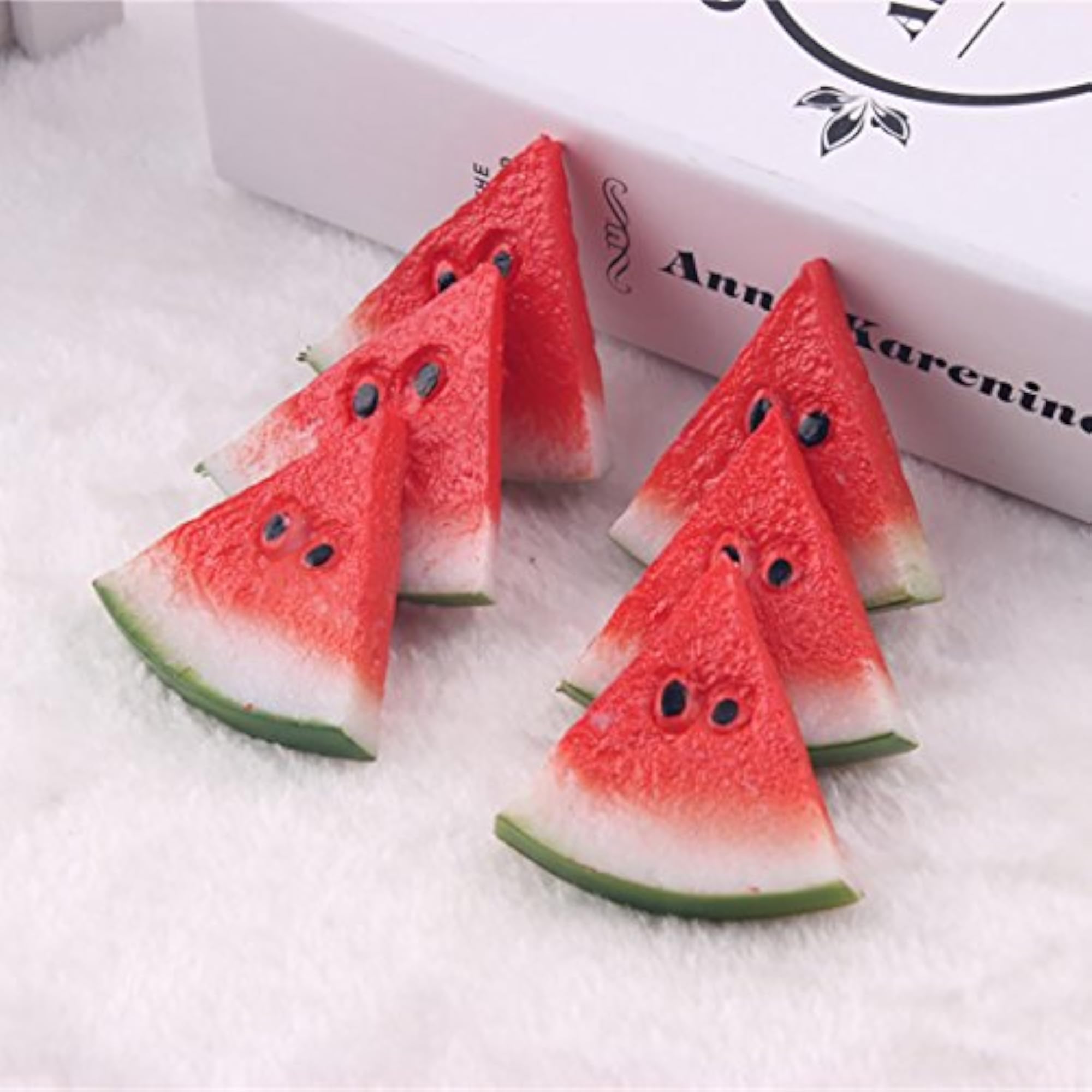 Artificial Fruits Desk Decorations Lifelike Realistic Slices