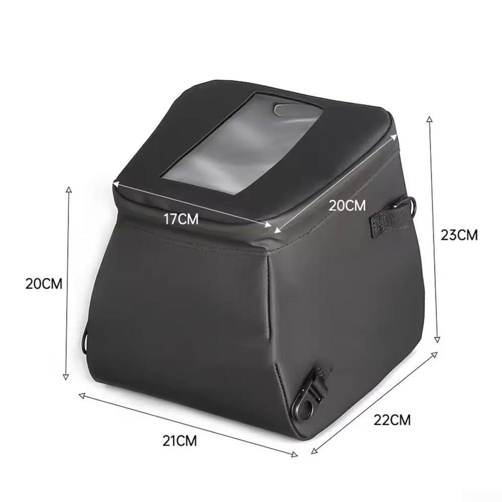 para depósito Magnética para honda ADV350 NSS350 Táctil Impermeable Nylon Reforzado Ajuste para rápido Viaje Urbano