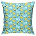 Housse De Coussin 45X45Cm Tacos Canapé Taie d'oreiller Super Doux Taie d'oreiller Idéales Couvre-Oreillers pour Bureau Canapé Salon Voiture