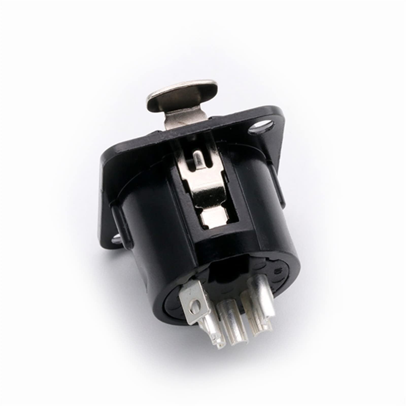 XLR-Panelmontage, 5-polig, XR-Stecker/Buchse, Mikrofonkabelanschluss, Mikrofonkabelanschluss, Gehäusekabelanschluss, 10 Stück (C1034x10)
