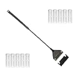 Algae Scraper for Glass Aquarium,Aquarium Razor Scraper with 10 Replaceable Blades,Aquarium Cleaning Tools.