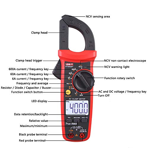 Image of UNI-T UT202A+ Digital Clamp Meter