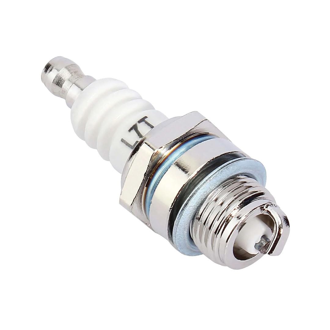 Bujías para minimotos/quads/desbrozadoras/sopladoras/motosierras/cortacéspedes de 33 cc/43 cc/47 cc/49 cc de 2 tiempos, paquete de 10 bujías L7T