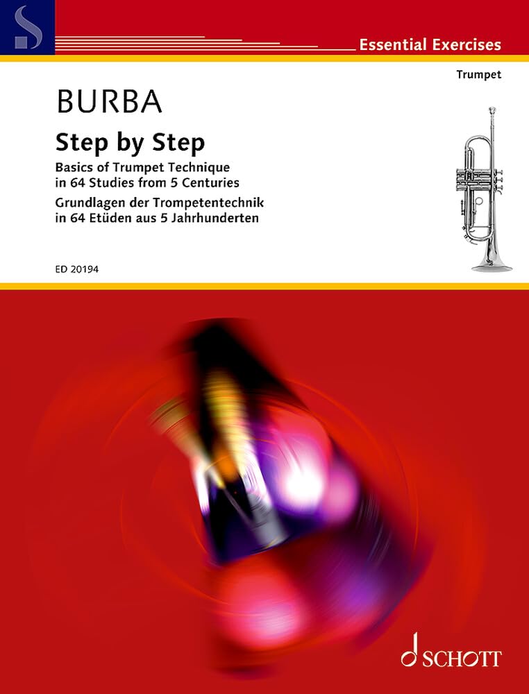 Livre Step by step trompette pour maîtriser l'embouchure et le souffle