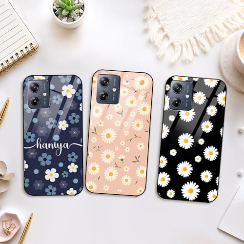 Image of COLORflow Back Cover Compatible with Motorola Moto G54 5G / G64 5G | Daisy Garden Customized | Shockproof TPU Bumper with Camera Protection Back Cover Compatible with Motorola Moto G54 5G / G64 5G
