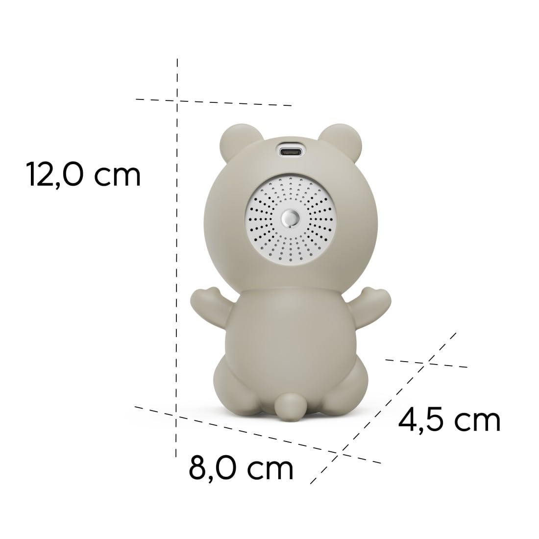 Hama | Cámara de vigilancia Inteligente para bebés con WiFi - Blanco | Vigilabebés con App y visión nocturna, Monitor de bebé con audio bidireccional y sensor de movimiento, Luz nocturna