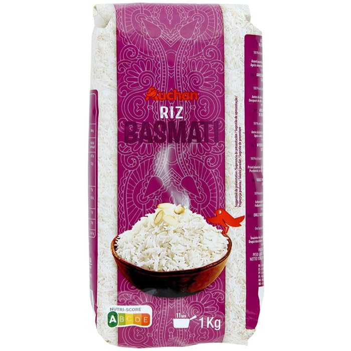 AUCHAN Riz basmati 1 kg