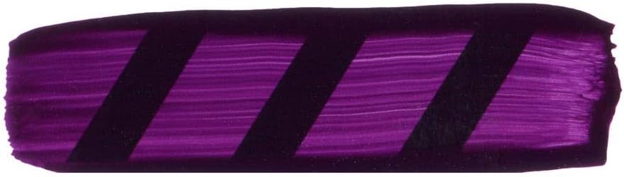 GOLDEN Fluid Acrylics, Permanent Violet Dark, 16 fl. oz. Bottle, Professional Acrylic Paint, Transparent