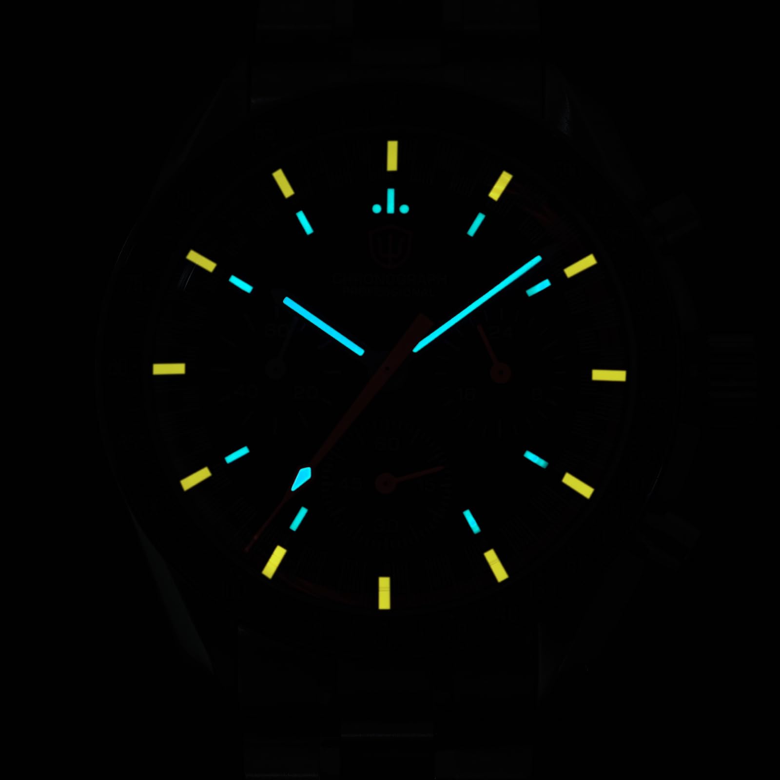 watchdives WD1860 WD1861 WD1863 Orologio da Polso Cronografo Uomo Giappone VK63 Quarzo Orologi Sportivi 40mm Bolla Vetro Zaffiro 100M ubacqueo