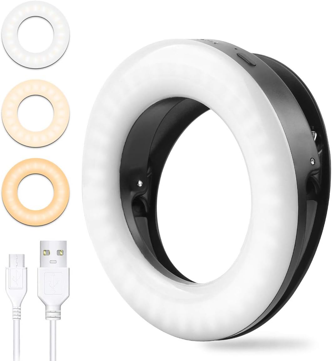 Whatook 自撮りライト Led スマホライト スマートフォン用リングライト 自撮りledリングライト 自撮り補助ライト 3色調光モード Usb充電 クリップ式 スマホセルカライト 自撮り補光 美容化粧 Youtube Tiktok生放送 For Iphone Andriod自撮り用 黒 Faz Co Zm Whatook 自撮りライト Led スマホライト スマートフォン用リングライト 自撮りledリングライト 自撮り補助ライト 3色調光モード Usb充電 クリップ式 スマホセルカライト 自撮り補光 美容化粧 Youtube Tiktok生放送 For Iphone Andriod自撮り用 黒 Faz Co Zm