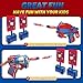 2PC Spider Shooting Toys Set for 3-12 Year Old Boys Shooting Target Toys Shooter for Kids Cosplay Halloween Birthday Party for Boys Girls