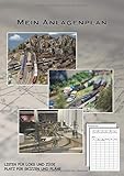  MEIN ANLAGENPLAN A4 BUCH ZUR MODELLEISENBAHN ÜBERSICHT UND PLANUNG: 120 SEITEN WEIS MIT TABELLE FÜR LOKOMOTIVEN UND ZÜGE UND PLATZ FÜR SKIZZEN UND ... ODER WEIHNACHTEN FÜR ALLE MODELLBAHN BASTLER