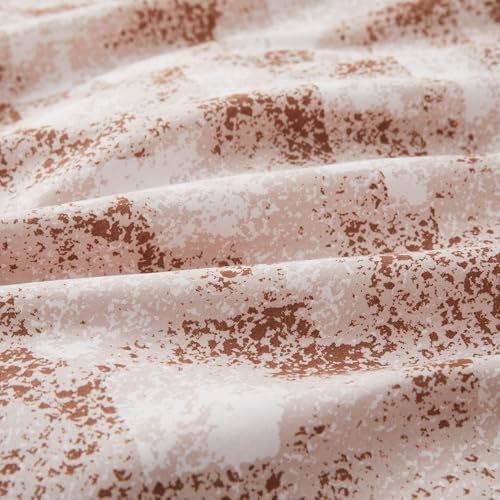 Housse de couette en polyester brossé doux et résistant aux plis Underzy