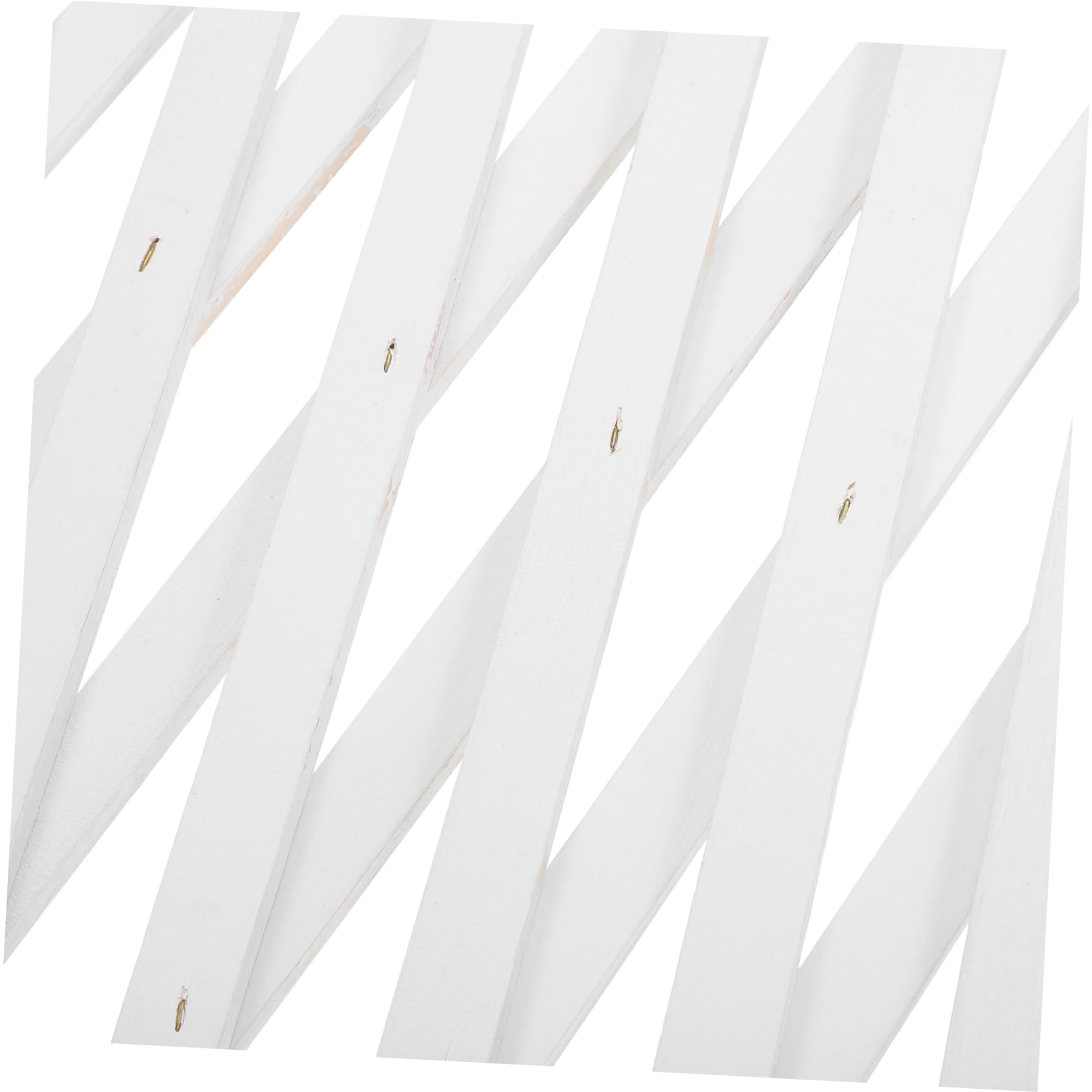 TOYANDONA Enrejado de Madera White Diseño Ajustable y Ahorra Espacio para Plantas Trepadoras para Extensible Adecuado para Montaje en Paredes Interiores y Exteriores
