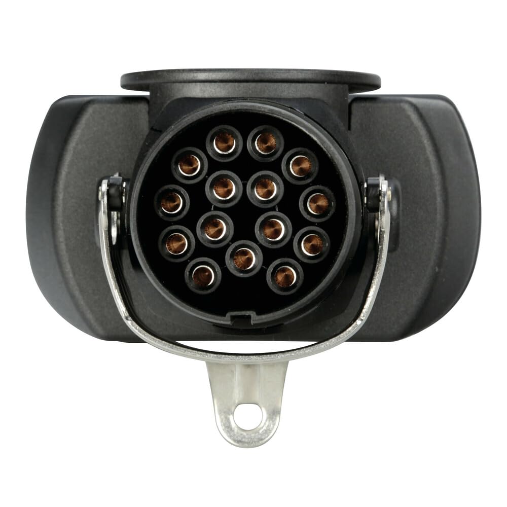 Lampa 97149 Adattatore Compatto da Spina 15 Poli a 2 Prese 7 Poli, 24V