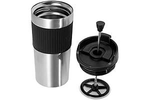 Portable French Press Travel Mug