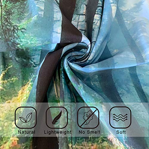 Llamazing Forest Tapestry Home Decor Landscape Tapestry Living Room Bedroom Decoration Tapestry Magic Tapestry Curtain thumb #5