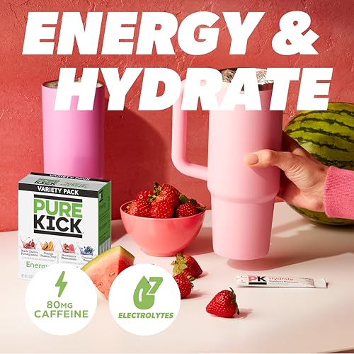 Pure Kick Energy And Hydrate Singles To Go Drink Mix Variety Pack thumb #1