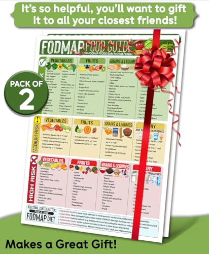 Image of Lone Star Art FODMAP Food Guide - IBS-Friendly Diet Poster & Chart, Safe Foods List, Digestive Health Guide, Dietary Restriction Nutrition Reference (Magnetic Sheet Poster 2 Pack, 8.5 inch x 11 inch)